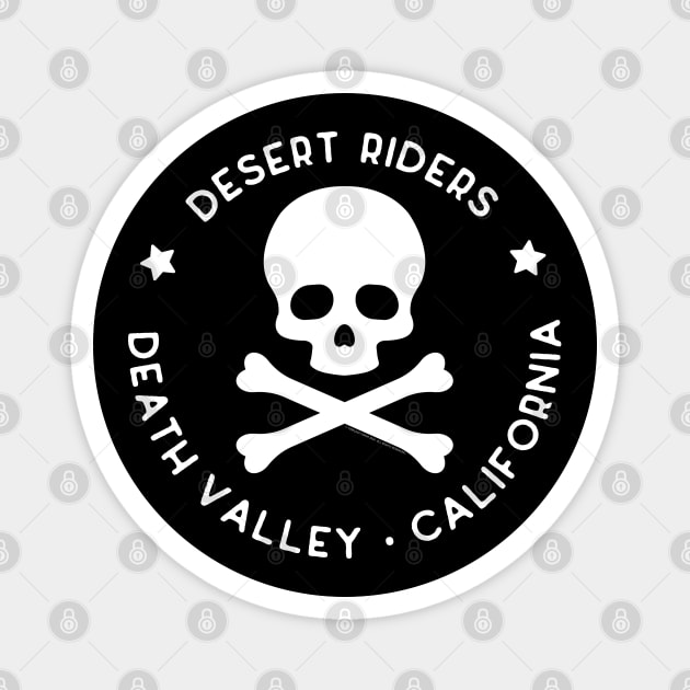 Desert Riders Death Valley California Magnet by Timeless Chaos